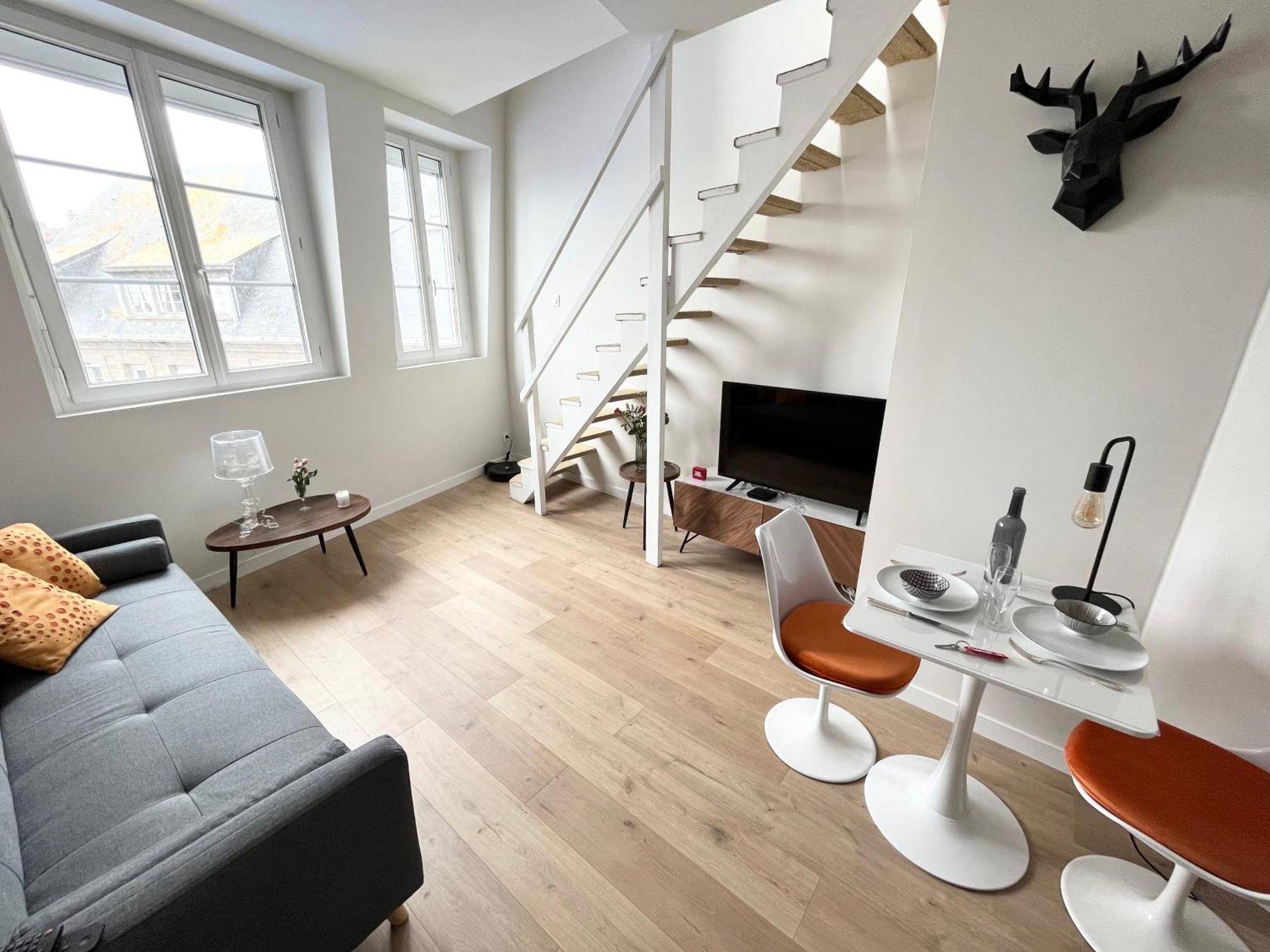 Duplex Avec Vue - Intra-muros Design Et Authenticite Apartment Saint-Malo